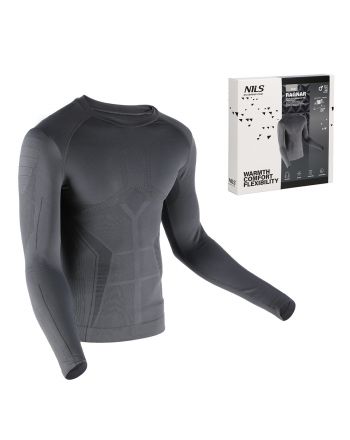 BTK0060 KOSZULKA TERMOAKTYWNA SZARA MĘSKA 2XL/3XL RAGNAR NILS