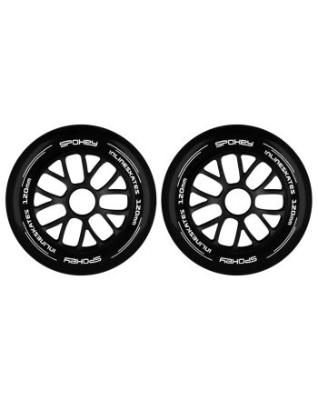 Spokey PU 120 MM - Kółka do łyżworolek; r.120 mm