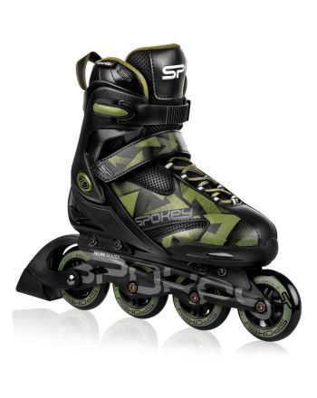 Łyżworolki MAKAN  BK/GR 36-39