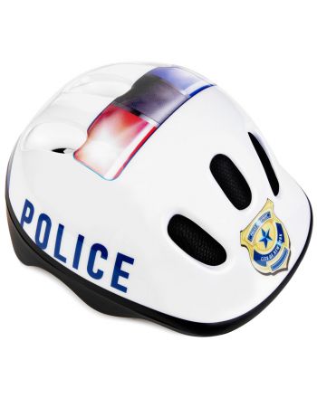 Spokey POLICE - Kask dziecięcy 52-56