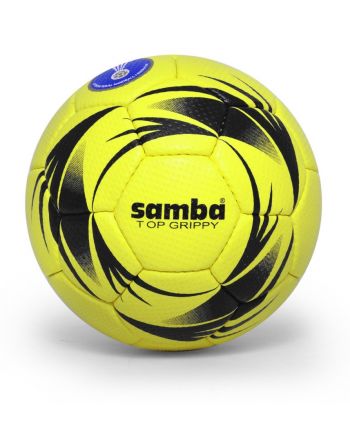 Piłka ręczna Smj Sport Samba Top Grippy IHF 1 New - yellow/black