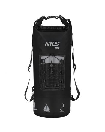 NC17108 PLECAK WODOODPORNY 25L CZARNY NILS CAMP