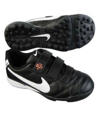 BUTY NIKE JR TIEMPO V3 TF AF 454320 018 BLACK/WHITE-TOTAL