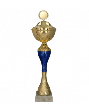 Puchar metalowy z przykrywką 40cm