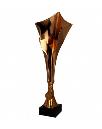 Puchar plastikowy brązowy 36.5cm