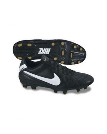 BUTY NIKE TIEMPO NATURAL IV LT FG 509085 012 BLACK/WHITE-METALLIC GOLD