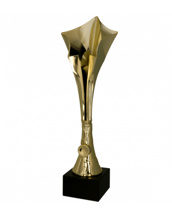 Puchar plastikowy złoty 42cm