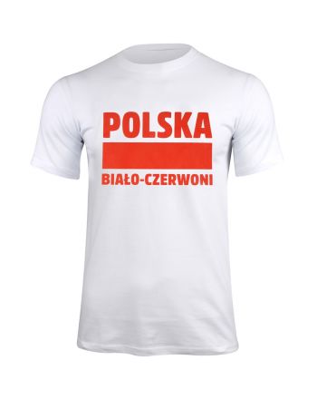 Koszulka Polska Biało-Czerwoni biały S337909