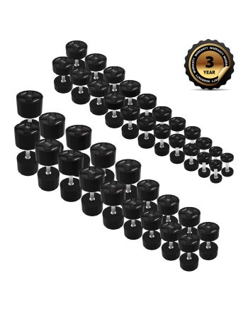 HPC SET ZESTAW HANTLI POLIURETANOWYCH 2 x 2.5 - 50 KG CPU (1050 KG) HMS