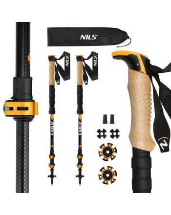 TK8605 KIJE TREKKINGOWE ALUMINIOWE NILS