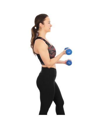 ZESTAW HANTLI NEOPRENOWYCH 2x2KG ENERO FIT