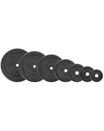 OBCIĄŻENIE ŻELIWNE CZARNE 2 KG ENERO FIT fi26,5 1SZT