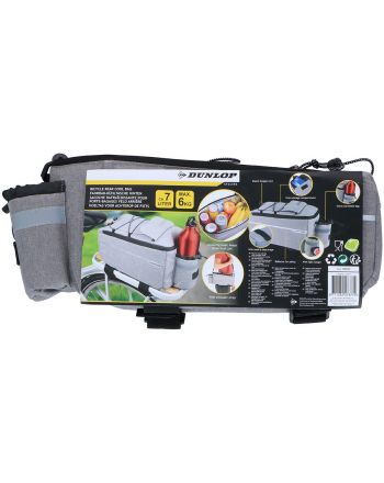 TORBA SAKWA TERMICZNA NA ROWER MOCOWANIE NA TYŁ BAGAŻNIK 7L DUNLOP