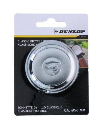 DZWONEK ROWEROWY CLASSIC SILVER DUNLOP 56MM