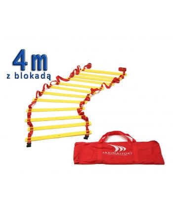 Drabinka koordynacyjna 4 m z blokadą szczebli