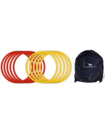 Koła koordynacyjne - zestaw 12 sztuk + torba