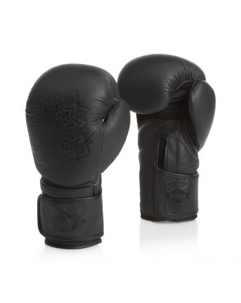 Rękawice kobiece MANDALA BLACK Matt 12 oz