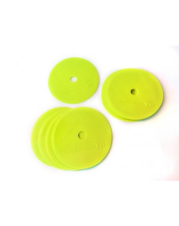 Znaczniki pola płaskie (maty znakujące) - zestaw 10 szt. żółte