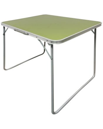 STOLIK TURYSTYCZNY SKŁADANY KEMPINGOWY 80X60X70CM I 2 KRZESŁA ZIELONY