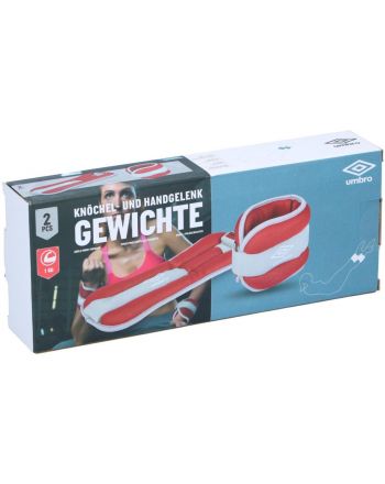 OBCIĄŻENIE NA PRZEGUBY NEOPRENOWE SOFT 2KG (2x1KG) UMBRO