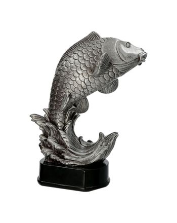Figurka odlewana - ryba - karp