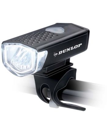 ZESTAW LAMP ROWEROWYCH LED PRZÓD I TYŁ ŁADOWANIE USB DUNLOP