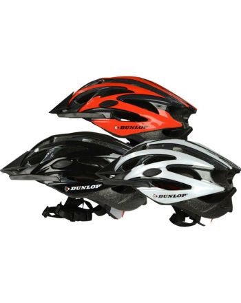 KASK ROWEROWY REGULOWANY DUNLOP MTB R. M (55-58CM) BIAŁY PERŁOWY
