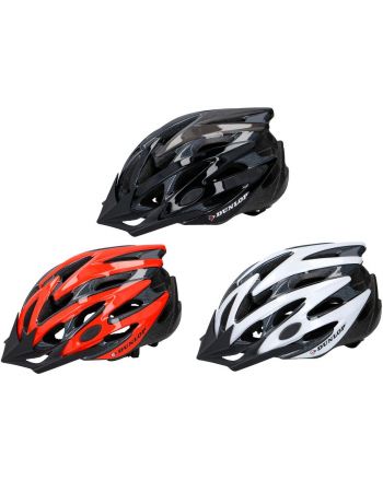 KASK ROWEROWY REGULOWANY DUNLOP MTB RED R. L (58-61CM) KORALOWY