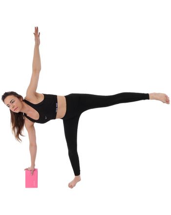 BLOK KOSTKA DO ĆWICZEŃ JOGA PILATES FITNESS MIĘTOWA ENERO FIT