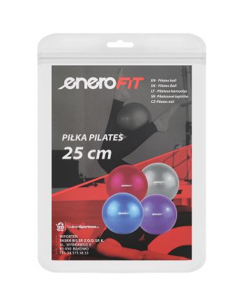 PIŁKA FITNESS PILATES 25CM RÓŻOWA ENERO FIT