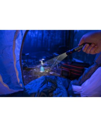 LATARKA TAKTYCZNA ALUMINIOWA 3,5W 200LUMENÓW BLACK + DECKER