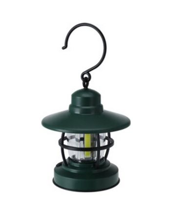 LATARKA LAMPA CAMPING BATERIE ZIELONA REDCLIFFS