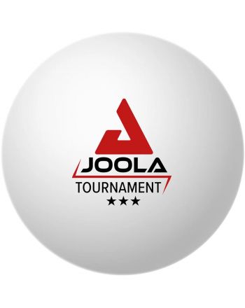 PIŁECZKI DO TENISA STOŁOWEGO JOOLA TOURNAMENT 3 GWIAZDKI 24SZT BIAŁE