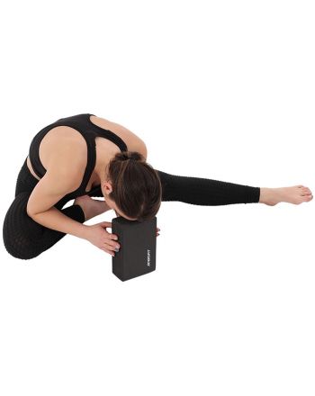 BLOK KOSTKA DO ĆWICZEŃ JOGA PILATES FITNESS ŻÓŁTA ENERO FIT