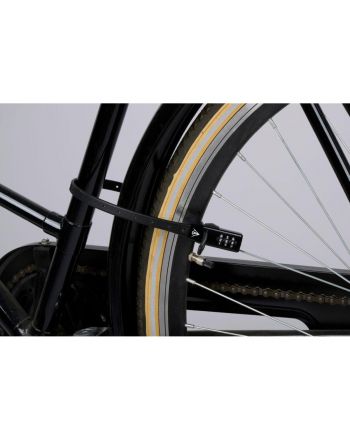 ZAPIĘCIE ROWEROWE PASEK NA SZYFR CZARNY DUNLOP