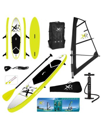 ZESTAW - DESKA SUP 150KG DMUCHANA SURF 305x76x15CM Z ŻAGLEM