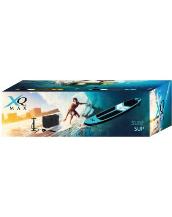 ZESTAW - DESKA SUP 90KG DMUCHANA SURF 245x57x10CM ORANGE