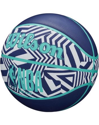 PIŁKA DO KOSZYKÓWKI WILSON NBA DRV PLUS DAZZLE CAMO BSKT INDIGO R.6