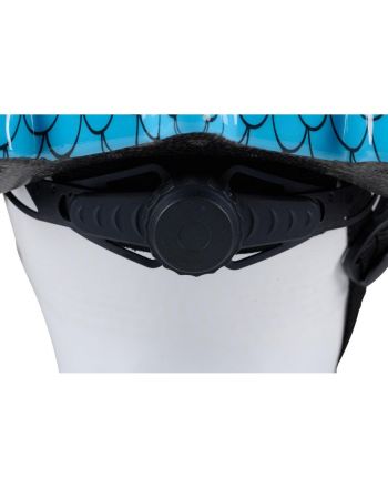 KASK ROWEROWY DZIECIĘCY REGULOWANY NO FEAR R. (48-52CM) SMOK NIEBIESKI