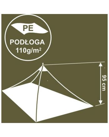 NAMIOT MOSKITIERA 200X120X95CM ENERO CAMP