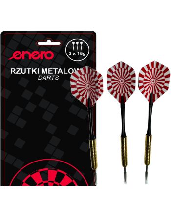 RZUTKI LOTKI METALOWE DART 18g KPL.3SZT ENERO