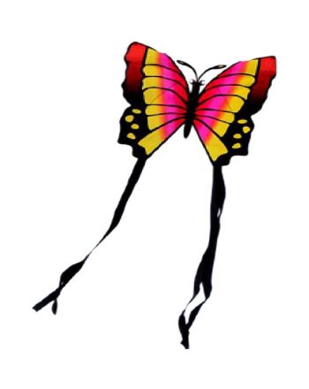 LATAWIEC MOTYL 88x78CM RÓŻOWO ŻÓŁTY ENERO