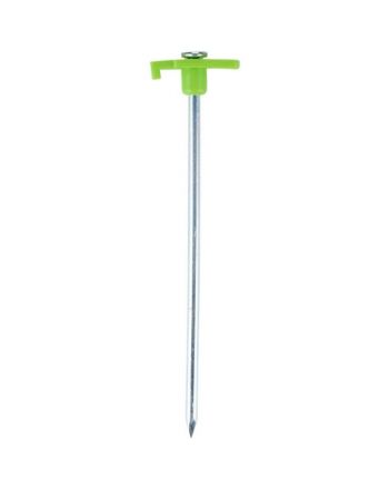 ŚLEDZIE DO NAMIOTU 19CM KPL. 6SZT METAL PLASTIK CAMP ACTIVE