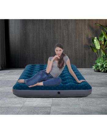 MATERAC FLOKOWANY 1-OSOBOWY Z NADRUKIEM 3D 191x73x22CM 24501