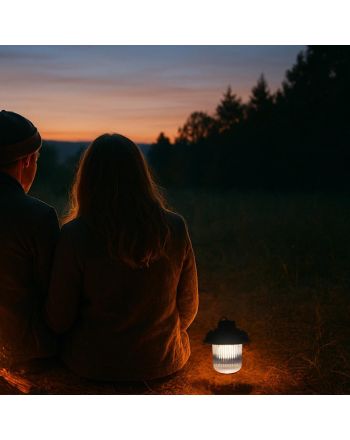 LATARKA LAMPA CAMPING USB 3 RODZAJE ŚWIATŁA KHAKY REDCLIFFS