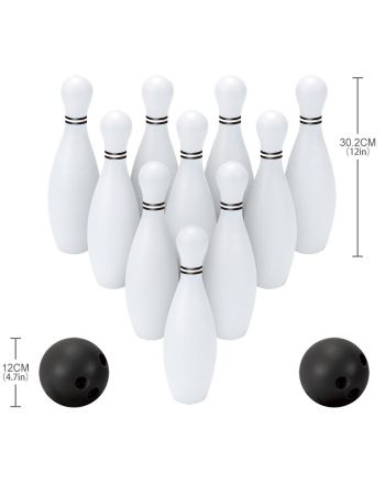 ZESTAW SPORTOWY DO GRY W KRĘGLE BOWLING PLAY SET 30CM
