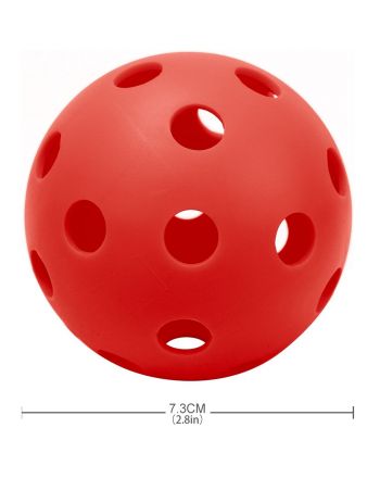 PIŁKA UNIHOC MECZOWA CZERWONA ENERO 6SZT