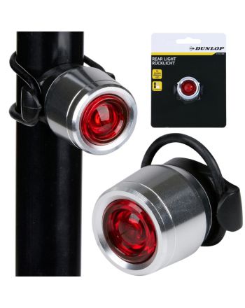 LAMPKA ROWEROWA NA TYŁ ALUMINIOWA DUNLOP
