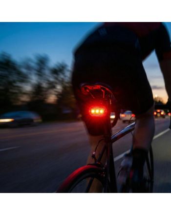 ZESTAW LAMP ROWEROWYCH LED PRZÓD I TYŁ 3LED XQMAX