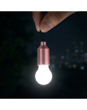 LATARKA TURYSTYCZNA LED WISZĄCA GRUNDIG RÓŻOWA